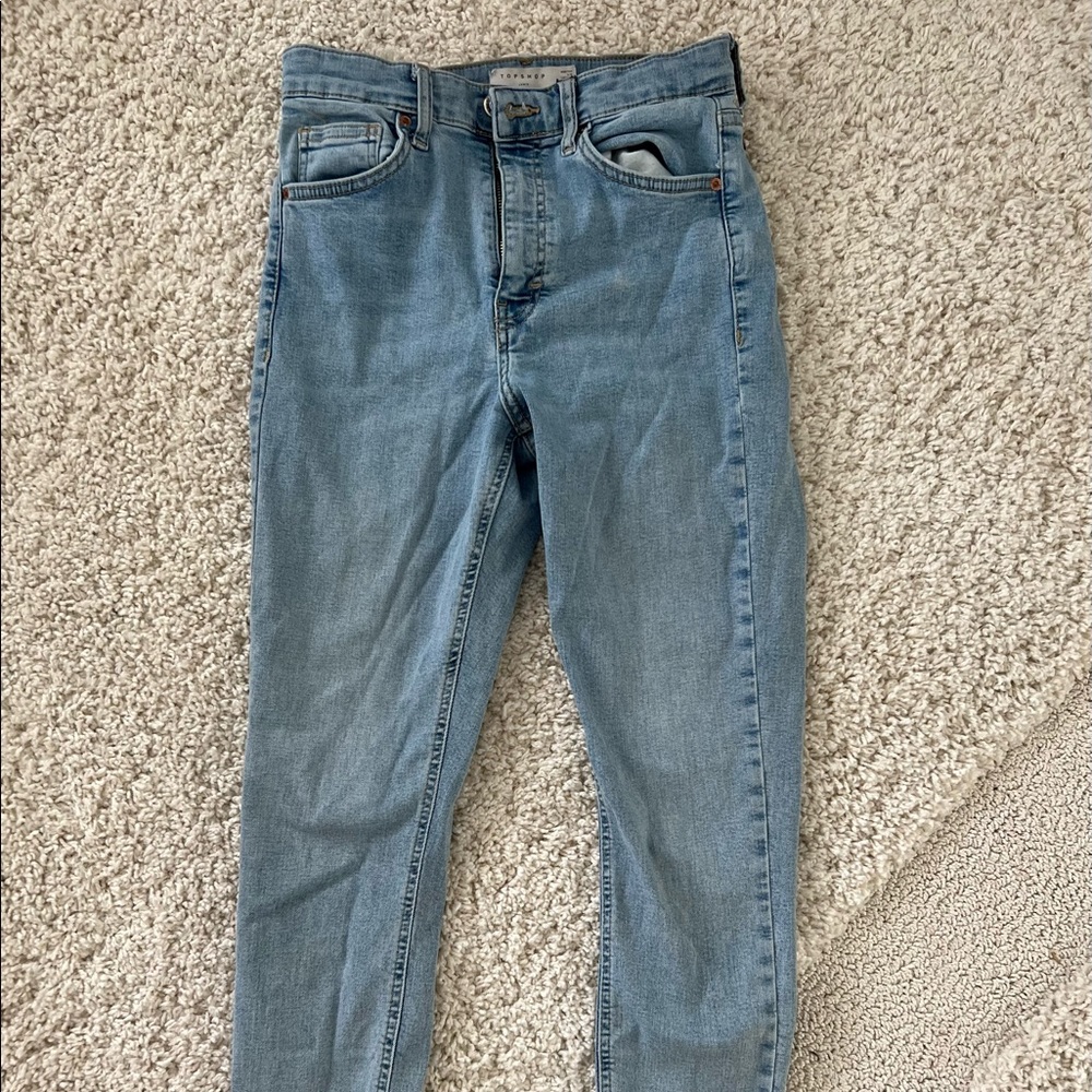 Top shop skinny jeans